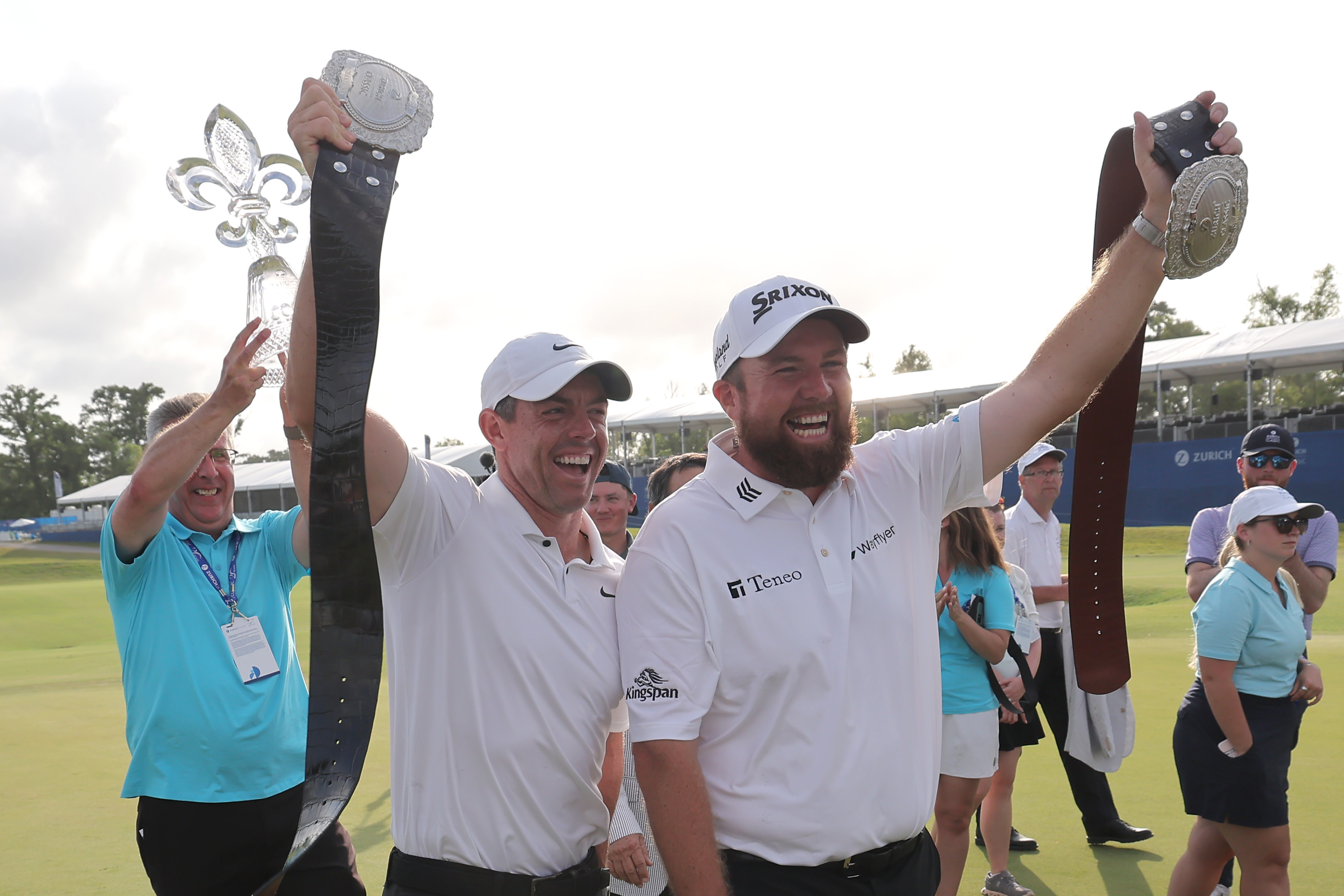 Rory wins the Zurich Classic of New Orleans with Shane Lowry.